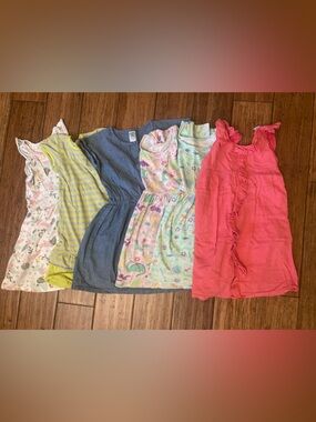 5T dress lot - 100% cotton